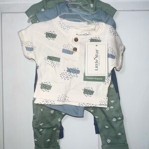 Little Star Organic Baby Outfit Set
